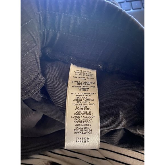 Splendid Lakeside joggers linen blend in lead gray size XL - Picture 9 of 9